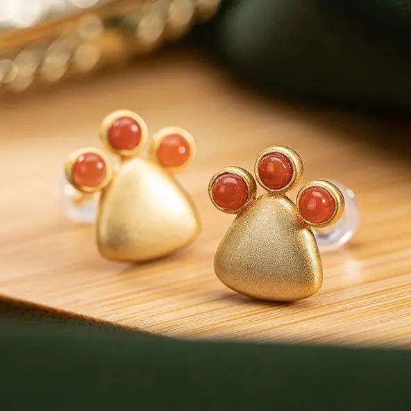 925 сексуальные благословения серьги в виде когтей в стиле ретро