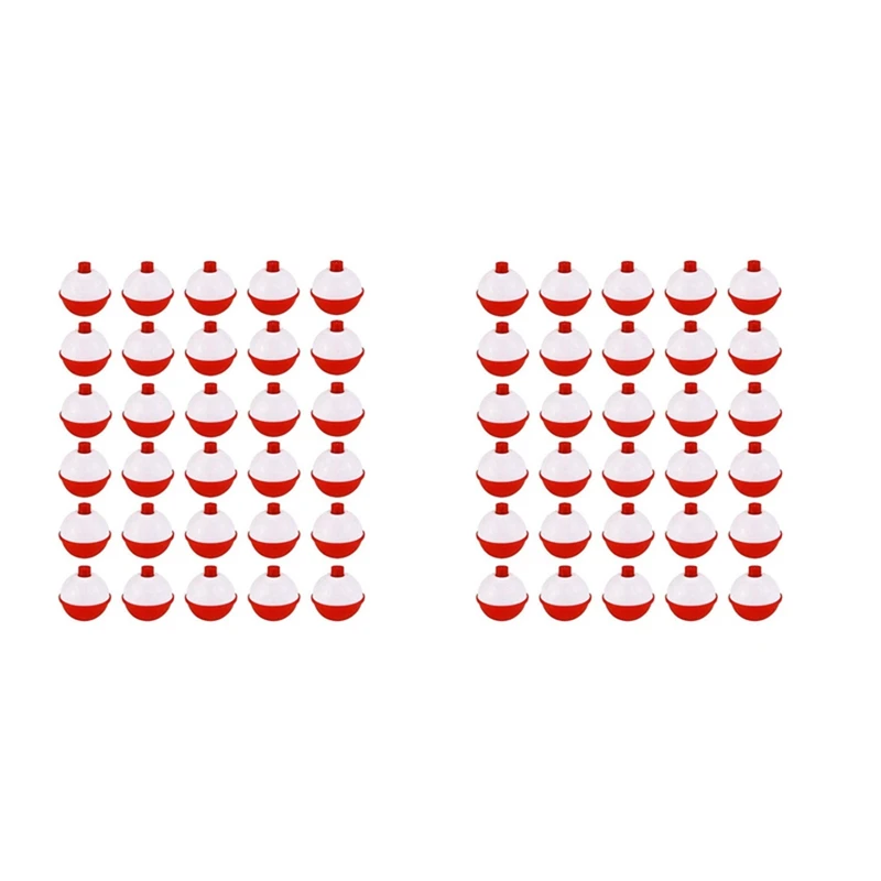 60Pcs Fishing Bobbers 1 Inch,Push Button Snap-On Fishing Floats Bobber Red And White,Fishing Float And Bobbers
60Pcs Fishing Bobbers 1 Inch,Push Button Snap-On Fishing Floats Bobber Red And White,Fishing Float And Bobbers