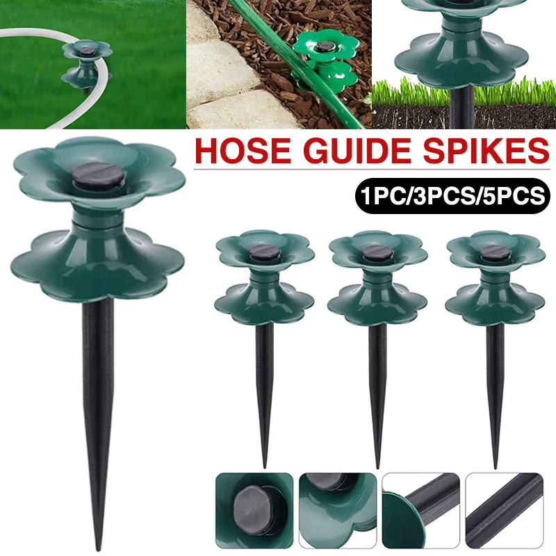 Прочный держатель для садового шланга, направляющая стойка с шипами, с цветочным узором, для защиты садового шланга
Прочный держатель для садового шланга, направляющая стойка с шипами, с цветочным узором, для защиты садового шланга