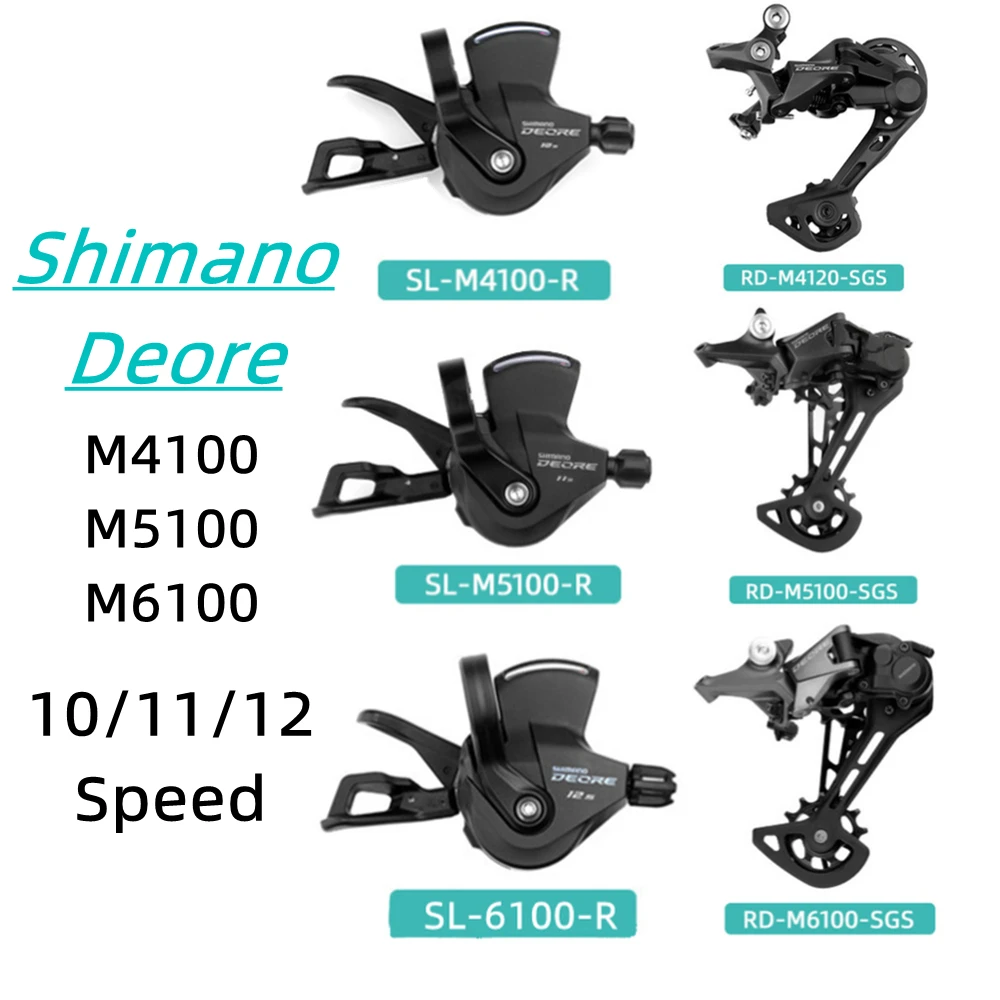 NEW Shimano Deore M4100 M5100 M6100 Shifter Lever M4100 M5100 M5120 M6100 MTB Derailleurs Set 10/11/12 Speed MTB 12V Goupset HOT
NEW Shimano Deore M4100 M5100 M6100 Shifter Lever M4100 M5100 M5120 M6100 MTB Derailleurs Set 10/11/12 Speed MTB 12V Goupset HOT