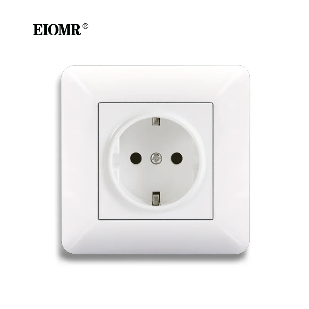 Электрическая розетка EIOMR стандарта ЕС, 86 мм * 86 мм, белая огнестойкая панель из поликарбоната, 16 А, 220 В, настенная розетка для ремонта дома
Электрическая розетка EIOMR стандарта ЕС, 86 мм * 86 мм, белая огнестойкая панель из поликарбоната, 16 А, 220 В, настенная розетка для ремонта дома
