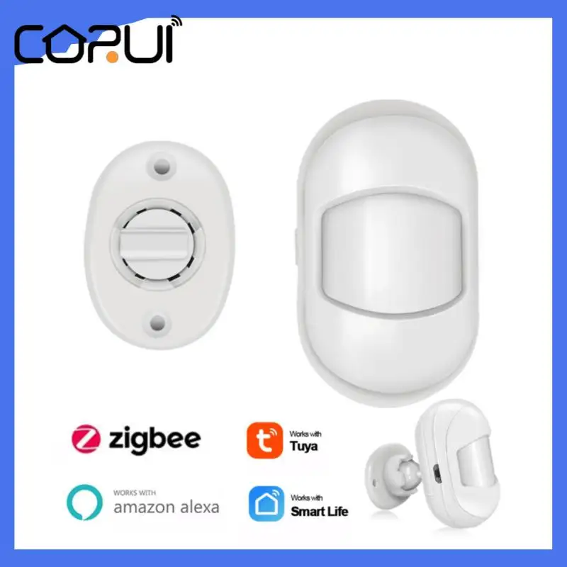 Датчик движения CORUI Tuya Zigbee 3,0, беспроводной ИК-детектор человеческого тела, работает с приложением Alexa Google Home
Датчик движения CORUI Tuya Zigbee 3,0, беспроводной ИК-детектор человеческого тела, работает с приложением Alexa Google Home