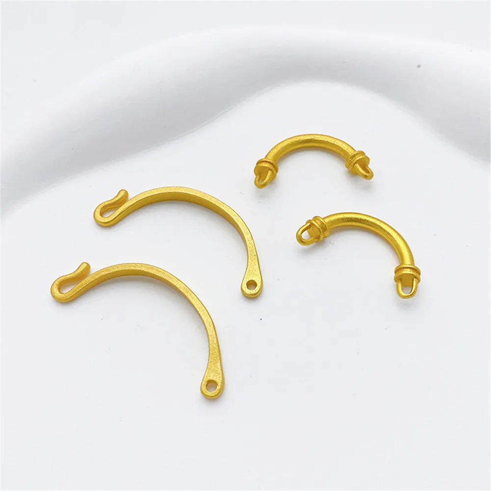 1pcs Gu Fa Sha Gold Color Double Hanging Bend Hook Handmade DIY Pearl Bracelet Necklace Jewelry Closing Connection Accessories
1pcs Gu Fa Sha Gold Color Double Hanging Bend Hook Handmade DIY Pearl Bracelet Necklace Jewelry Closing Connection Accessories