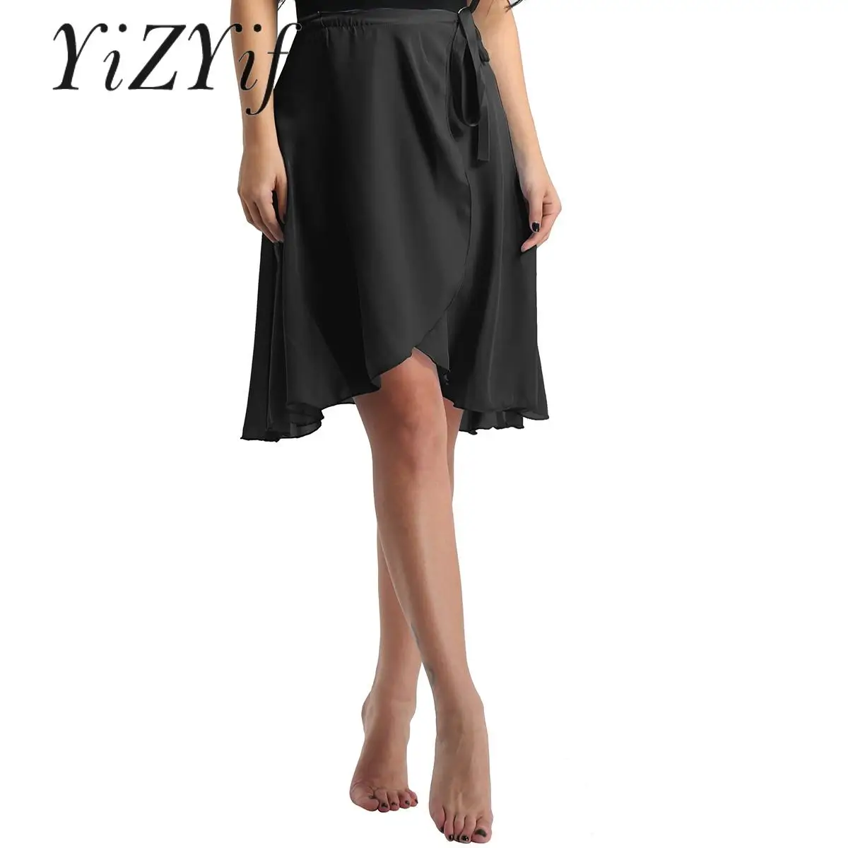 Women's Chiffon Ballet Skirt Wrap Over Scarf with Waist Tie Training Dance Skirt Midi Skirt Stage Performance Costume Dancewear
Women's Chiffon Ballet Skirt Wrap Over Scarf with Waist Tie Training Dance Skirt Midi Skirt Stage Performance Costume Dancewear