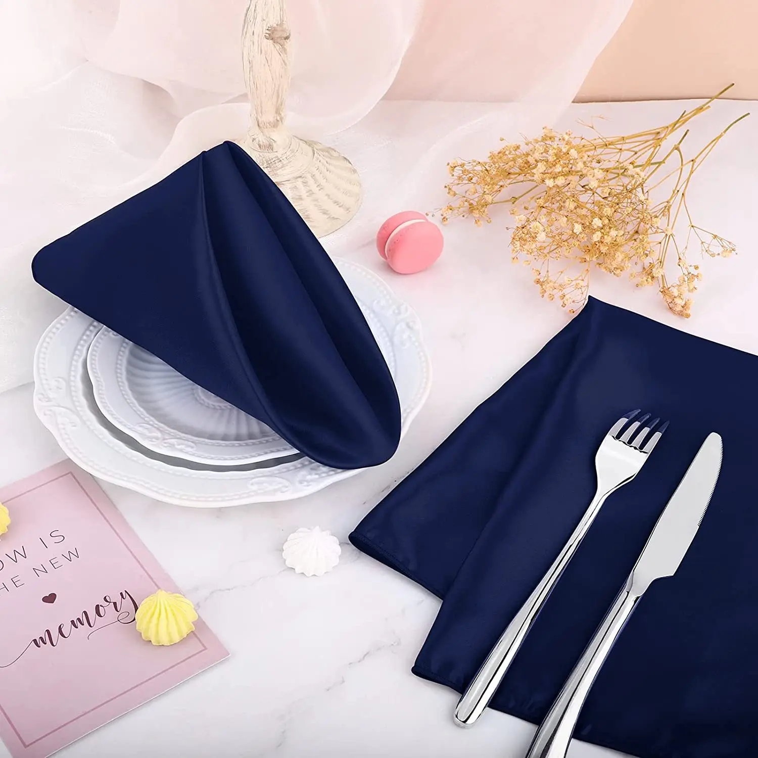 10 Pieces Square Satin Table Napkins Soft Handkerchief Romantic Wedding Banquet Table Cloth Dinner Decorations Custom Napkins
10 Pieces Square Satin Table Napkins Soft Handkerchief Romantic Wedding Banquet Table Cloth Dinner Decorations Custom Napkins