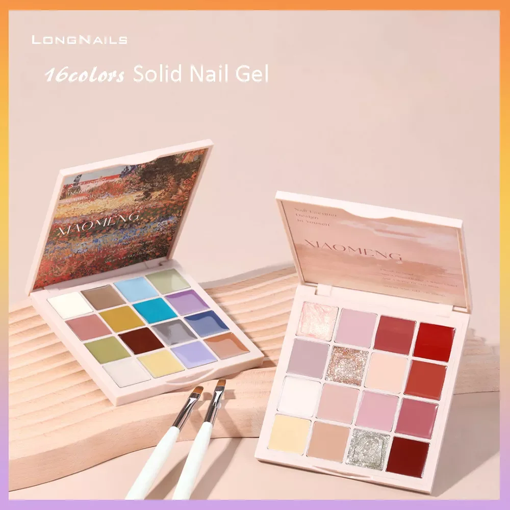 NEW2022 16lattice Eye Shadow Pan Nail Art Gel Solid Oil Painting Peach Nude UV Polish Broken Glitter Silver Manicure Design Nail
NEW2022 16lattice Eye Shadow Pan Nail Art Gel Solid Oil Painting Peach Nude UV Polish Broken Glitter Silver Manicure Design Nail
