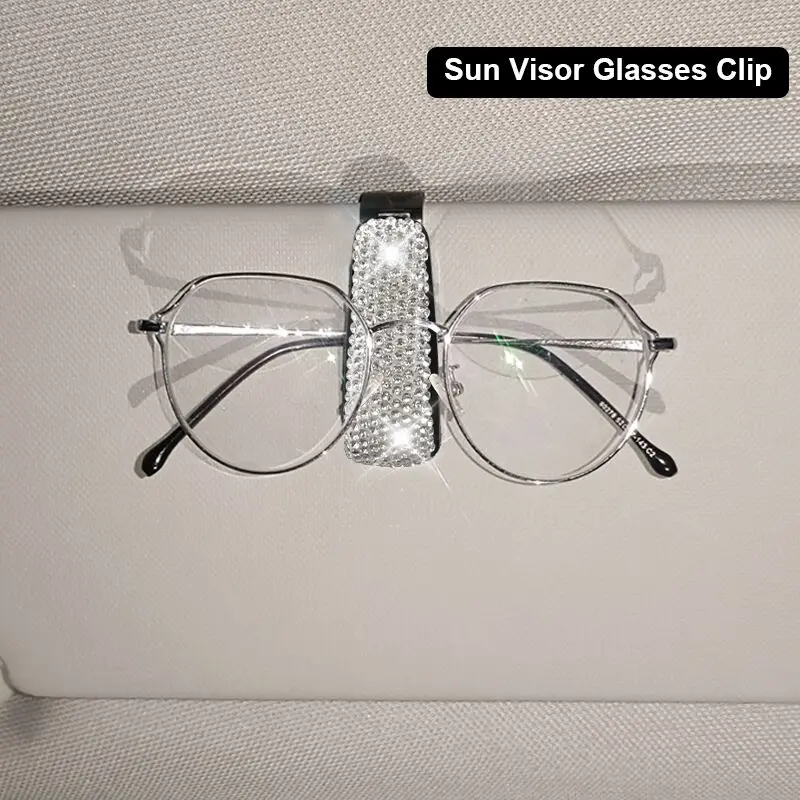 1pc Car Sun Visor Rhinestone Diamond Glasses Clip For Ford Focus 2 3 fiesta mondeo ecosport kuga HYUNDAI ix35 Opel Astra
1pc Car Sun Visor Rhinestone Diamond Glasses Clip For Ford Focus 2 3 fiesta mondeo ecosport kuga HYUNDAI ix35 Opel Astra