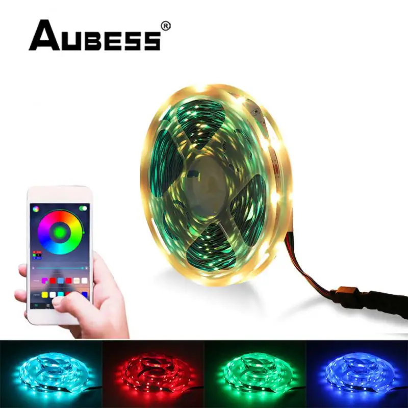 Светодиодная лента Aubess, 5 м, 10 м, 5050, совместимая с Bluetooth, 5 в постоянного тока, USB, гибкая лента с диодами и управлением через приложение для тел...
Светодиодная лента Aubess, 5 м, 10 м, 5050, совместимая с Bluetooth, 5 в постоянного тока, USB, гибкая лента с диодами и управлением через приложение для тел...