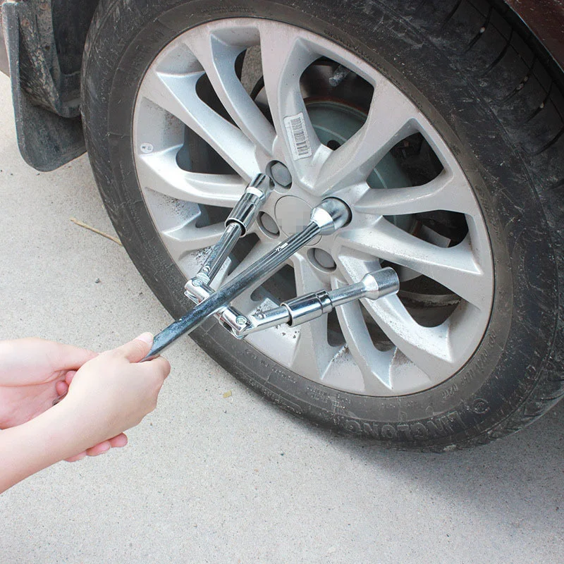 Auto Labor-saving Repair Car Folding Cross Wrench Tire Socket Wrench Repair Emergency Disassembly Tire Replacement Tool
Auto Labor-saving Repair Car Folding Cross Wrench Tire Socket Wrench Repair Emergency Disassembly Tire Replacement Tool