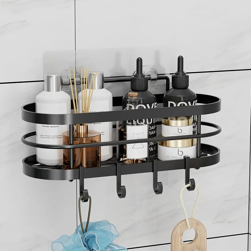 Bathroom Iron Shelf Shower Wall Mount Shampoo Storage Holder No Drilling Storage Rack Toiletries Organizer Bathroom Accessories
Bathroom Iron Shelf Shower Wall Mount Shampoo Storage Holder No Drilling Storage Rack Toiletries Organizer Bathroom Accessories