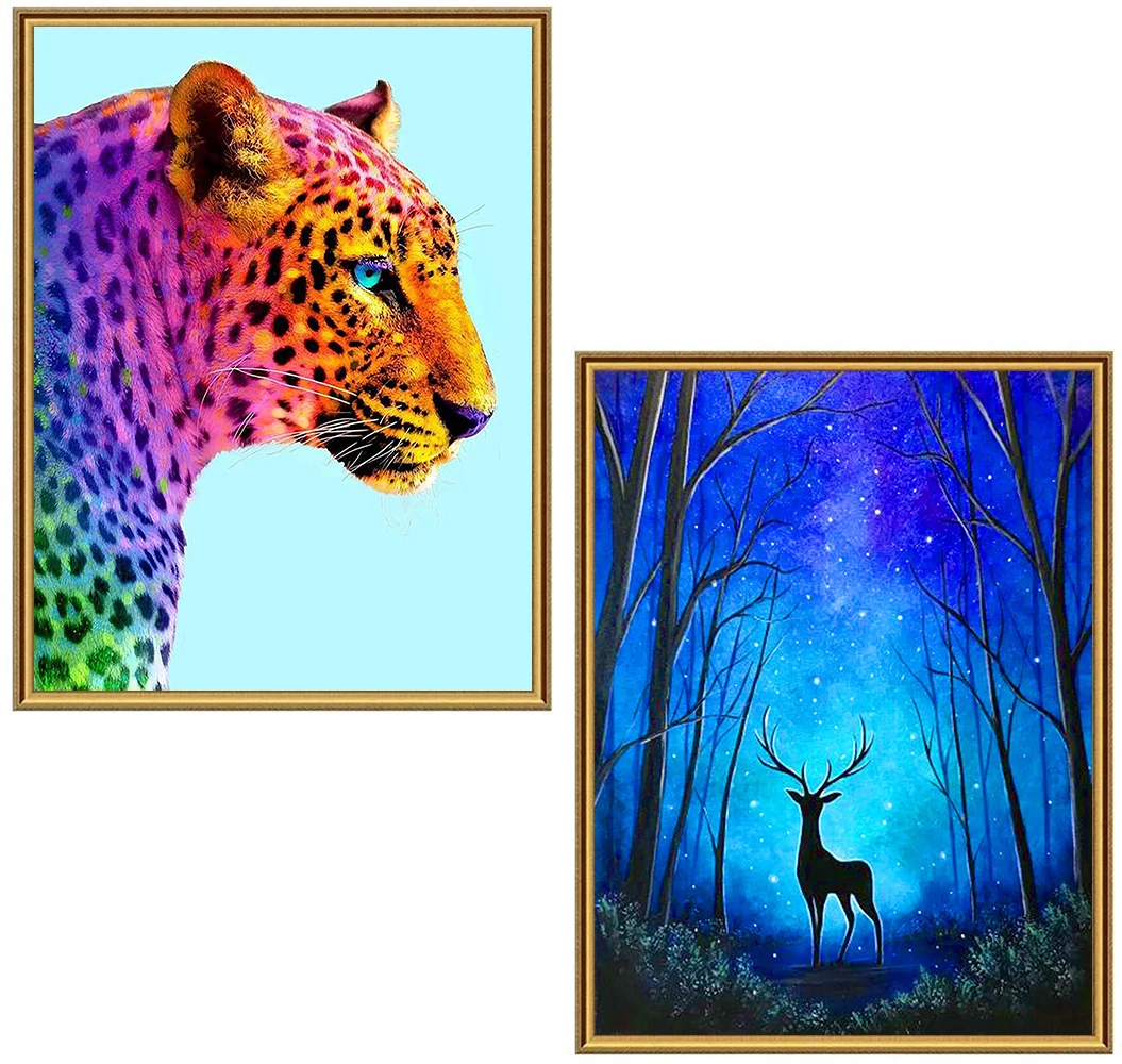 5D Diamond Painting Cheetah and Deer Full Square Round Diamond Art for Adults and Kids Embroidery Diamond Mosaic Home Decor
5D Diamond Painting Cheetah and Deer Full Square Round Diamond Art for Adults and Kids Embroidery Diamond Mosaic Home Decor