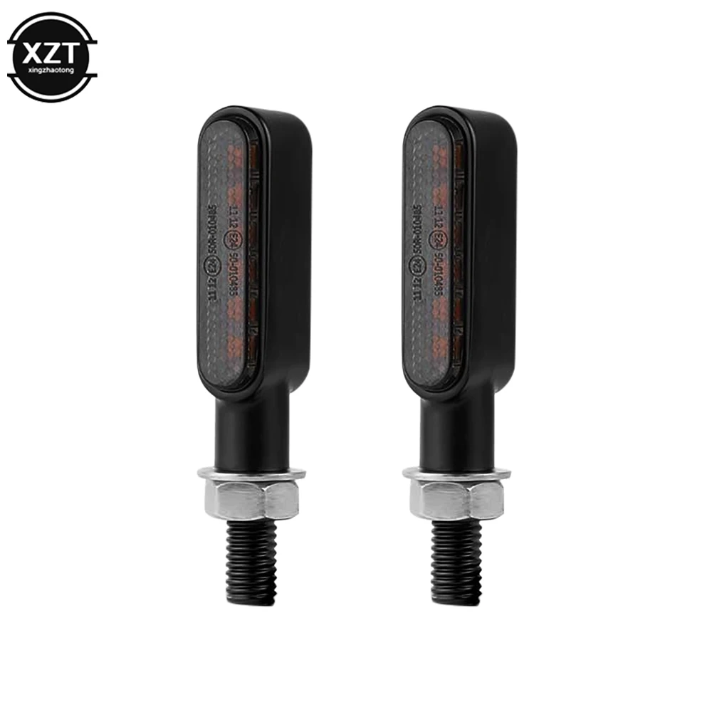 2pcs Motorcycle Mini LED Turn Signal Lights White Amber Flowing Water Indicator Lamp 6LED for Yamaha Honda Suzuki Kawasaki
2pcs Motorcycle Mini LED Turn Signal Lights White Amber Flowing Water Indicator Lamp 6LED for Yamaha Honda Suzuki Kawasaki