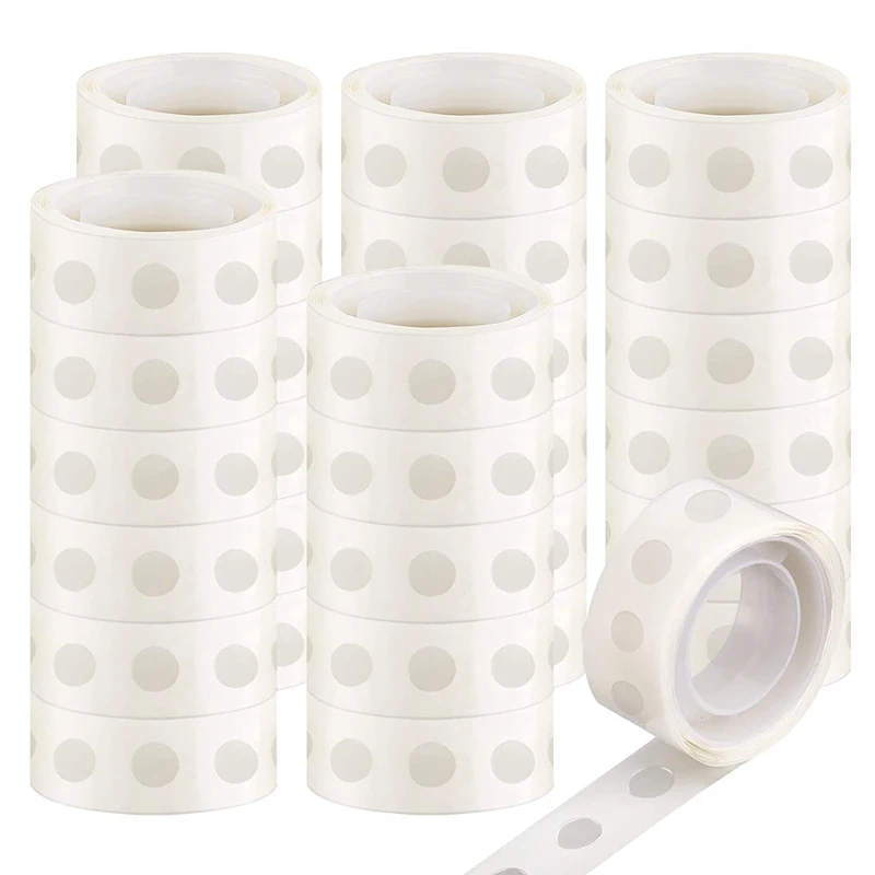 Glue Dots, 3000 10Mm/0.4Inch 30 Rolls Poster Glue Clear Balloon Dot Tape Removable Non Marking Stickers 100 Sheets/Roll
Glue Dots, 3000 10Mm/0.4Inch 30 Rolls Poster Glue Clear Balloon Dot Tape Removable Non Marking Stickers 100 Sheets/Roll