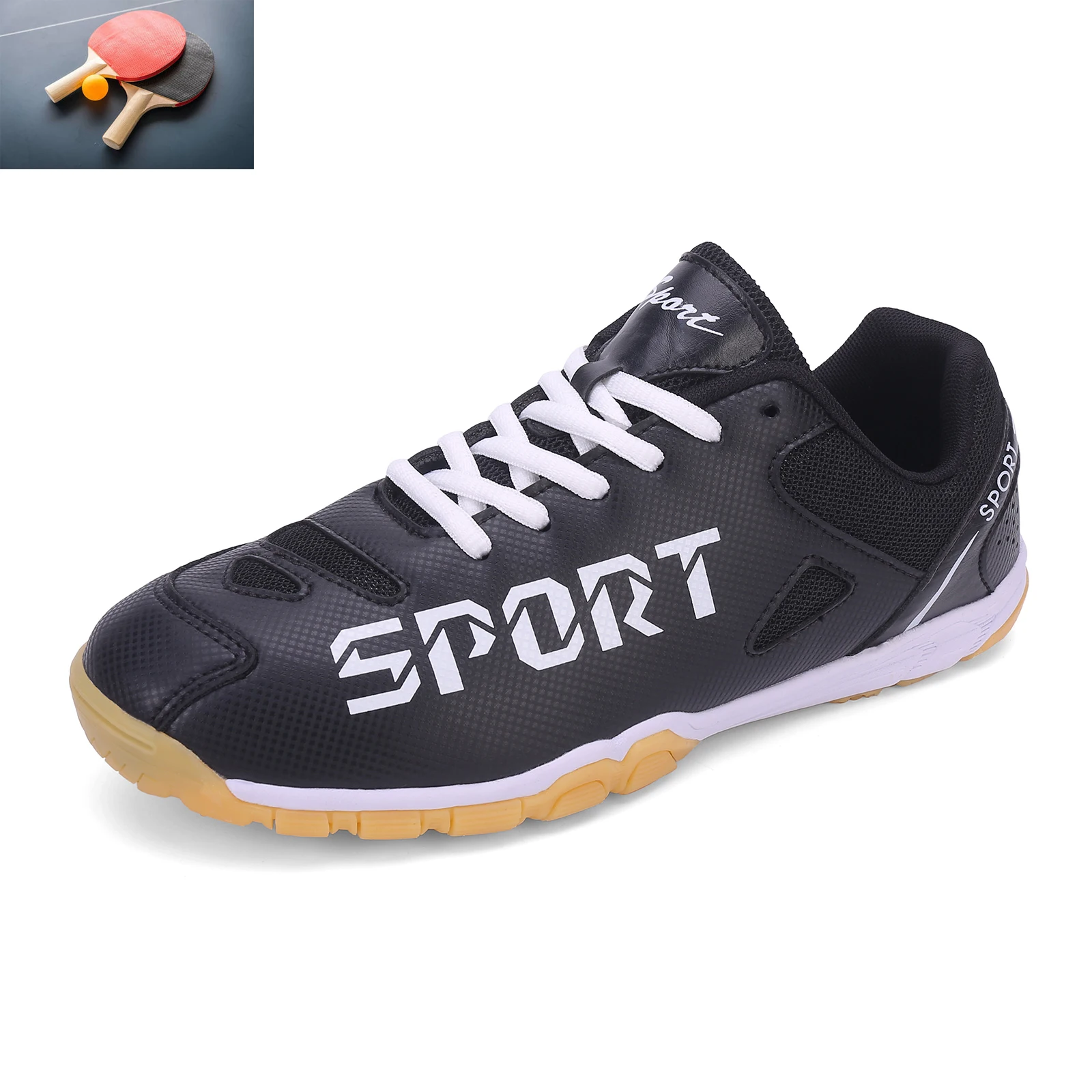 2022 Summer New Cool Table Tennis Shoes for Men Breathable Women Volleyball Tennis Sneakers Anti-Slippery Unisex Sport Shoes
2022 Summer New Cool Table Tennis Shoes for Men Breathable Women Volleyball Tennis Sneakers Anti-Slippery Unisex Sport Shoes