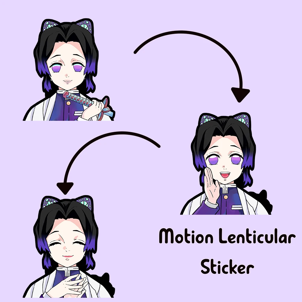 Kochou Shinobu Sticker Demon Slayer Kimetsu No Yaiba Anime Motion Sticker Waterproof Decals for Cars,Laptop, Refrigerator, Etc
Kochou Shinobu Sticker Demon Slayer Kimetsu No Yaiba Anime Motion Sticker Waterproof Decals for Cars,Laptop, Refrigerator, Etc