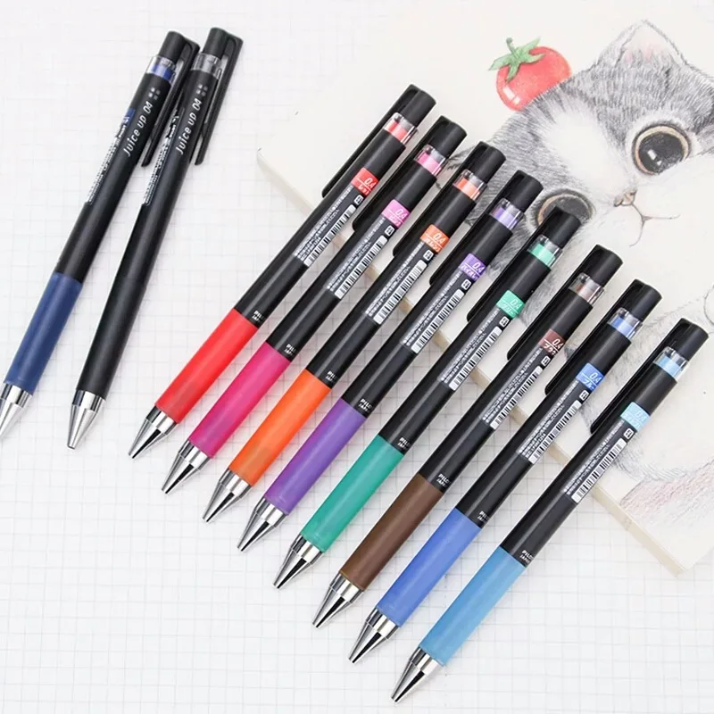 

PILOT Baile Pen 22S New Juice UP Upgraded Color Writing Handbook Neutral Pen Color Water Pen 0.4MM Stationery School Supplies