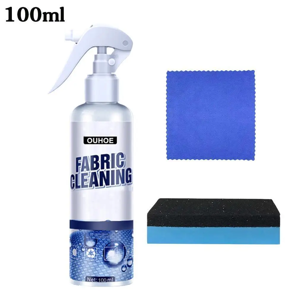 100ML Car Interior Cleaning Agent Indoor Roof Fabric Flannel Leather Interiors Cleaner Car Styling For Cleaner Polishes Care 3pc
100ML Car Interior Cleaning Agent Indoor Roof Fabric Flannel Leather Interiors Cleaner Car Styling For Cleaner Polishes Care 3pc