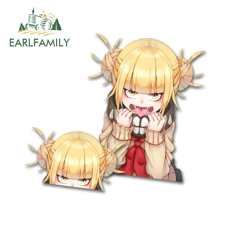 EARLFAMILY 13 см x 11 для химико Тога мой герой Академия наклейка смешная
