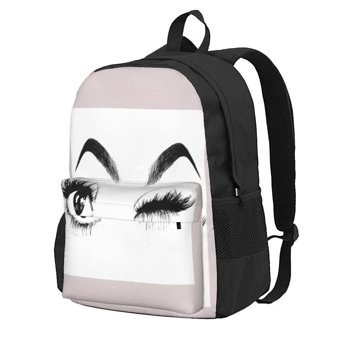 Rose Golden Glitter Eyelash Backpack Large Capacity Youth School Bag Waterproof Travel Backpack Cycling Bag
Rose Golden Glitter Eyelash Backpack Large Capacity Youth School Bag Waterproof Travel Backpack Cycling Bag