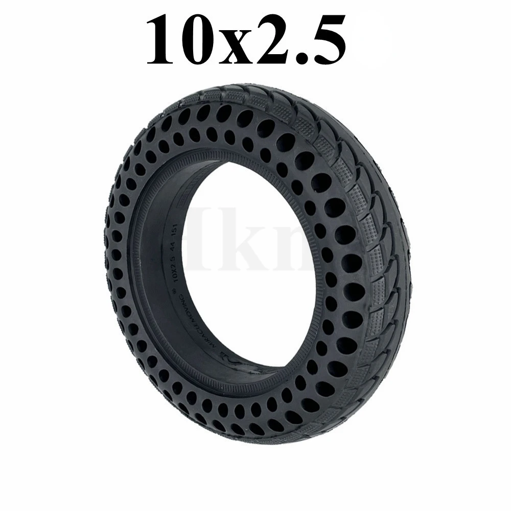 Good Quality 10x2.5 Double Honeycomb Solid Tire 10x2.5-6.5 Thickened Tyre for Ninebot Max G30 Electric Scooter Parts
Good Quality 10x2.5 Double Honeycomb Solid Tire 10x2.5-6.5 Thickened Tyre for Ninebot Max G30 Electric Scooter Parts