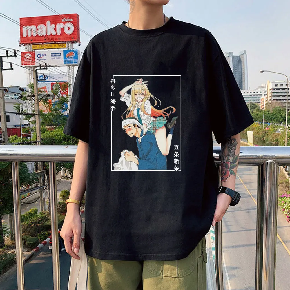 

Лидер продаж 2022, повседневные спортивные мужские и женские футболки с аниме Мой наряд, любимый Марин Китагава, летние свободные повседневны...