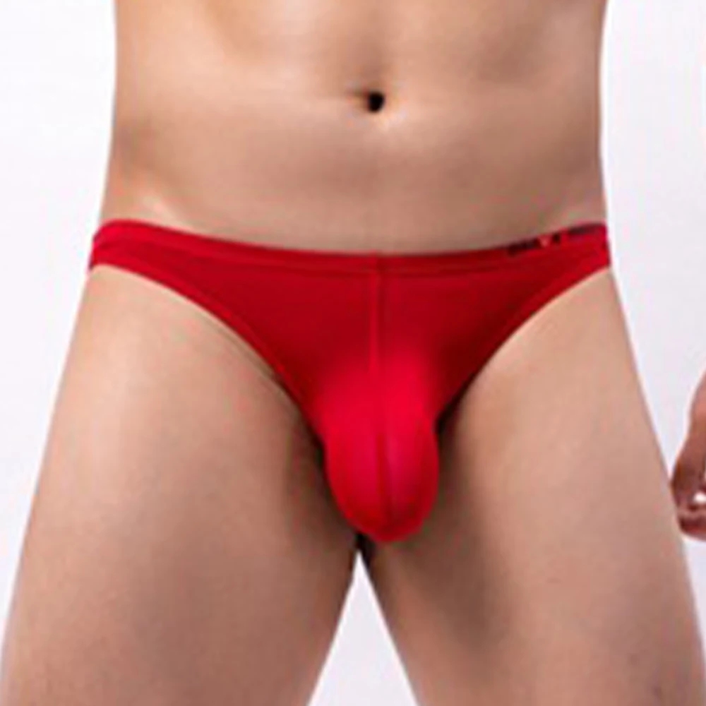 

Men's Underpants Sexy Panties Men Modal Cuecas U Convex Pouch Briefs Low Waist Breathable Bikini Panties Thongs Underwear Man