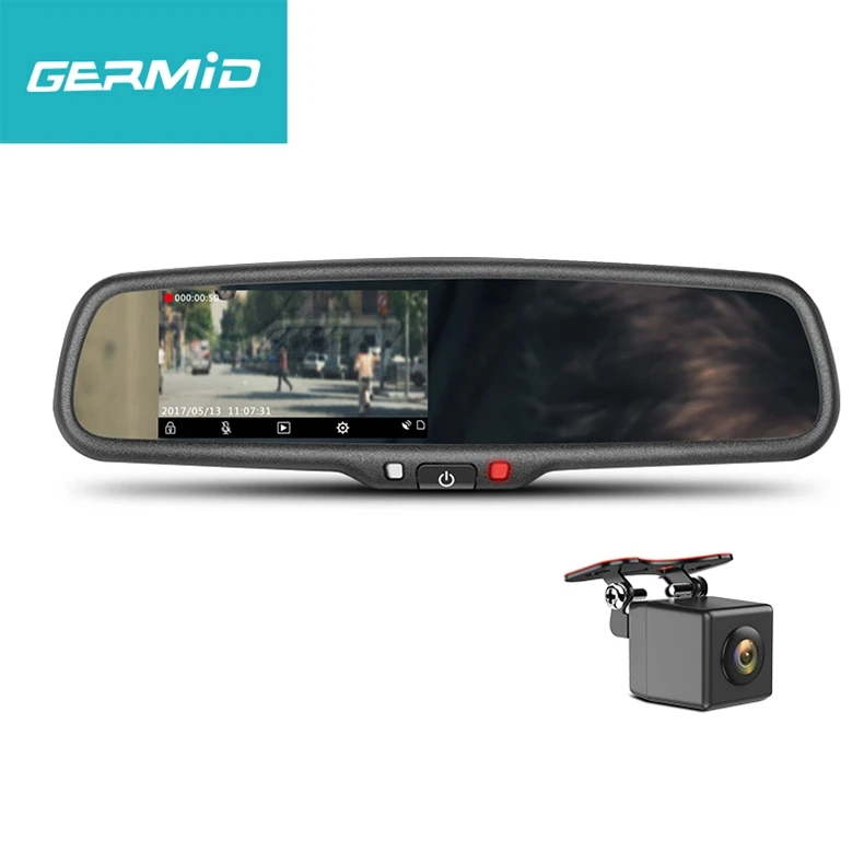 

Professional Dashboard Dual Lens Dash Cam Wifi Gps With Ce Certificate