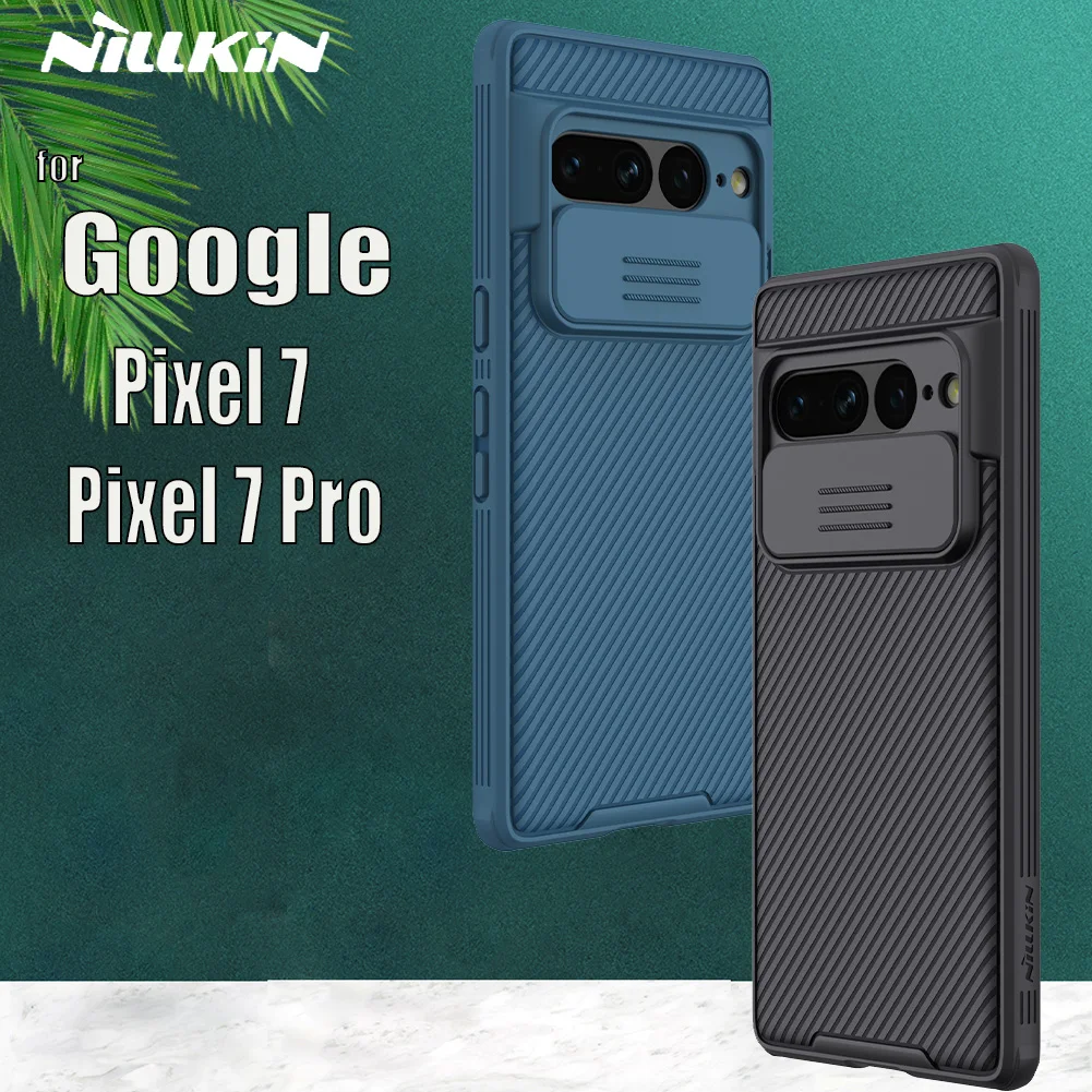 

Матовый Camshield Armor для Google Pixel 7 Pro чехол Nillkin слайд-камера Защитный Объектив защищает конфиденциальность ударопрочный жесткий чехол для ПК