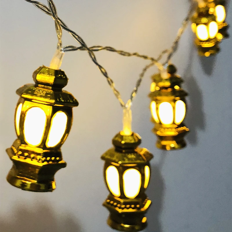 

Muslim Ramadan Stereo Palace Lamp 1.65m 10LED String Light Eid Lanterns Eid Mubarak Ramadan Kareem Decoration Accessories