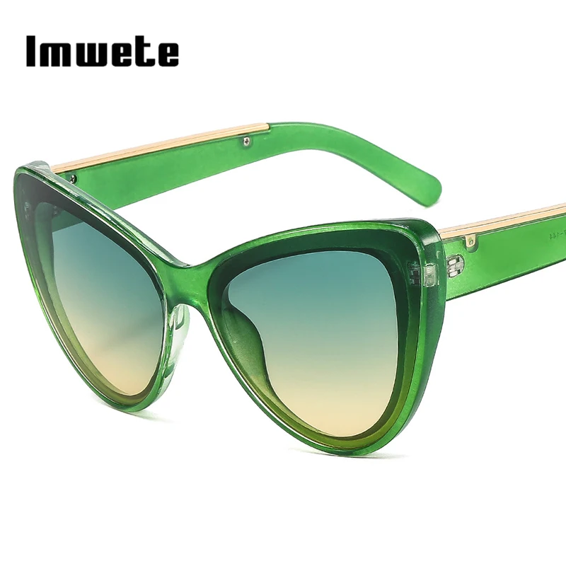 Солнцезащитные очки Imwete в большой оправе UV400 для мужчин и женщин, модные брендовые дорожные солнечные очки «кошачий глаз», летние
Солнцезащитные очки Imwete в большой оправе UV400 для мужчин и женщин, модные брендовые дорожные солнечные очки «кошачий глаз», летние