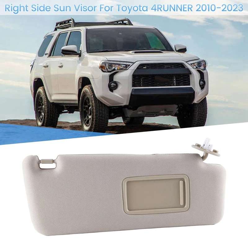 Солнцезащитный козырек ABS с зеркалом бежевый для Toyota 4runner 2010-2023 74320-35A91-B1 правый
Солнцезащитный козырек ABS с зеркалом бежевый для Toyota 4runner 2010-2023 74320-35A91-B1 правый