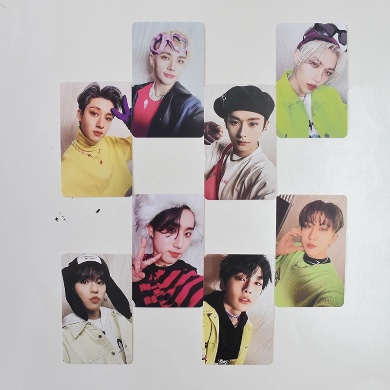 KPOP бродячие Детские фотокарты 8 шт./компл. новые двусторонние ломо-карты Bang Chan Felix Han почтовые открытки для коллекции фанатов
KPOP бродячие Детские фотокарты 8 шт./компл. новые двусторонние ломо-карты Bang Chan Felix Han почтовые открытки для коллекции фанатов
