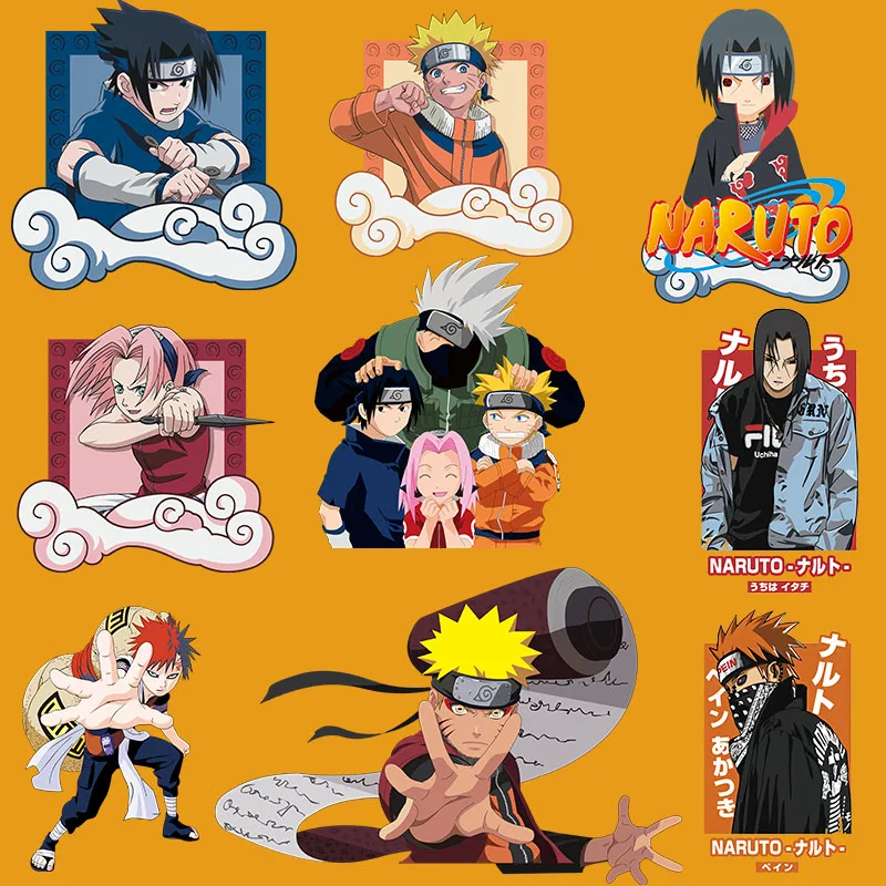 Naruto Anime Japan Ninja Shippuden Iron on Transfer Patches for Clothing DIY Tshirt Stickers for Kids Sewing Clothes Decor Print
Naruto Anime Japan Ninja Shippuden Iron on Transfer Patches for Clothing DIY Tshirt Stickers for Kids Sewing Clothes Decor Print