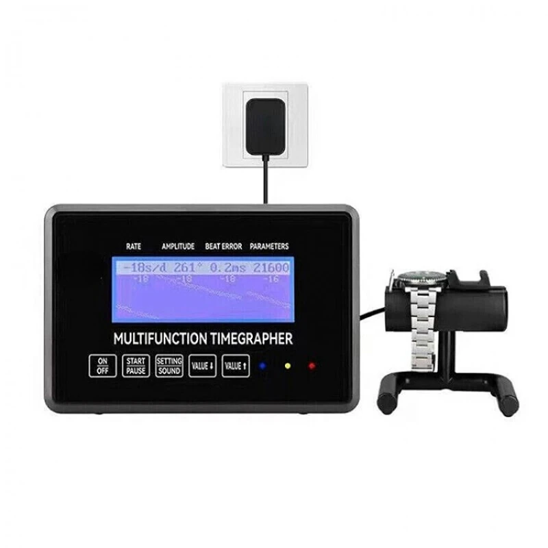 Mechanical Multifunctional Calibration Instrument Watch Timegrapher with Touchable Screen 
Mechanical Multifunctional Calibration Instrument Watch Timegrapher with Touchable Screen