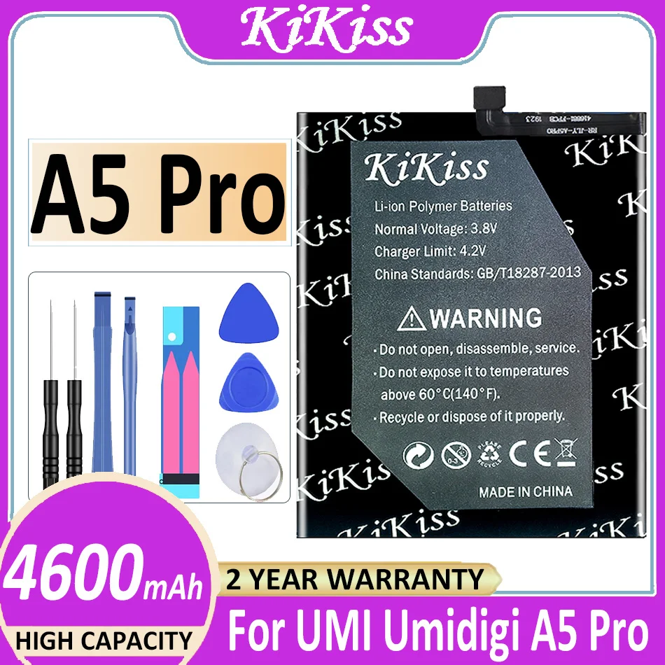 4600mAh Battery For UMI Umidigi A5 Pro A5Pro Cell Phone High Quality Replacement Backup Batteria For UMI Umidigi A 5 Pro+Tools
4600mAh Battery For UMI Umidigi A5 Pro A5Pro Cell Phone High Quality Replacement Backup Batteria For UMI Umidigi A 5 Pro+Tools