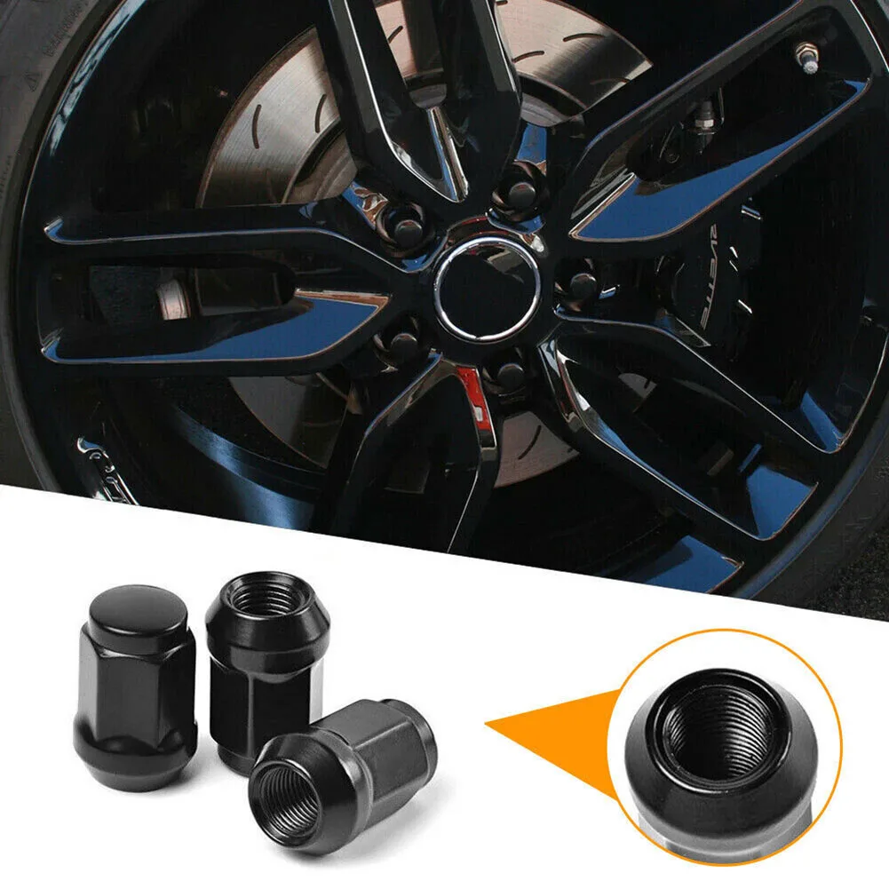 Brand New For Vehicles With Wheel Studs Requiring A 1/2\"-20 Thread Wheel Nuts Lug Nut Socket 12x1.5 Black Wheel Nuts
Brand New For Vehicles With Wheel Studs Requiring A 1/2\"-20 Thread Wheel Nuts Lug Nut Socket 12x1.5 Black Wheel Nuts