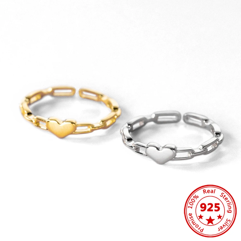 2023 New 100% 925 Sterling Silver Love Chain Ring Ins Style Female Maiden Finger Ring Anniversary Party Handmade Jewelry Gift
2023 New 100% 925 Sterling Silver Love Chain Ring Ins Style Female Maiden Finger Ring Anniversary Party Handmade Jewelry Gift