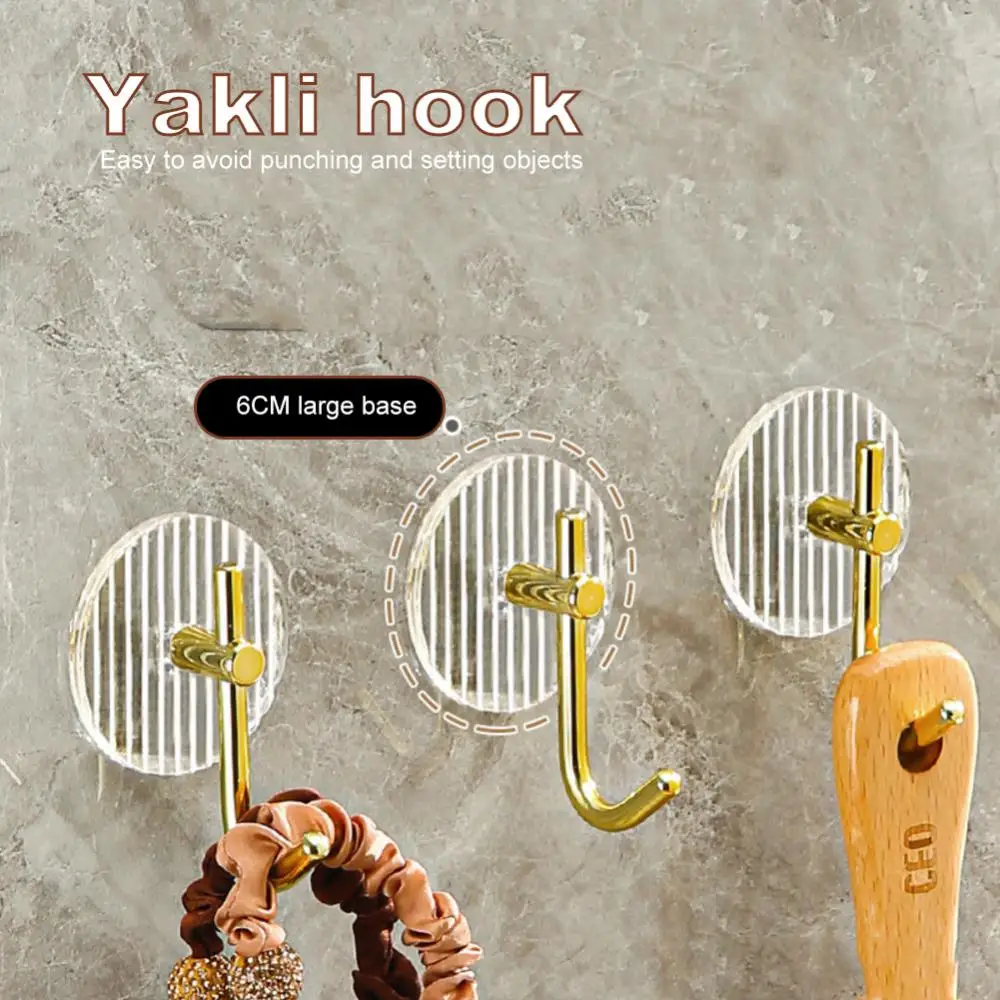 Decorative Waterproof Door Hooks Gold Towel Holder Adhesive Acrylic Wardrobe Hook For Closet Bathroom Accessories Space Saving
Decorative Waterproof Door Hooks Gold Towel Holder Adhesive Acrylic Wardrobe Hook For Closet Bathroom Accessories Space Saving