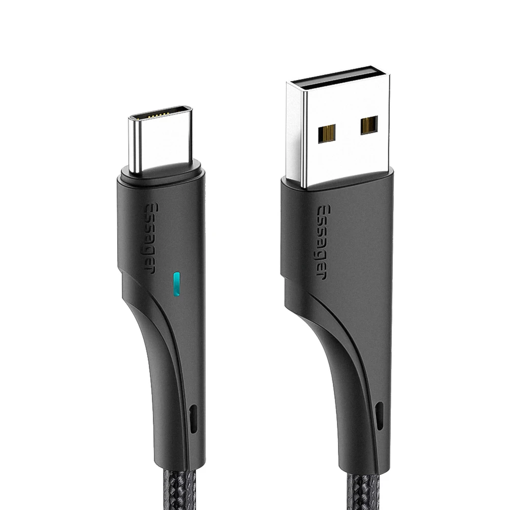 Essager USB Type C Cable For Samsung Xiaomi Huawei 3A Fast Charging USB C Cable Mobile Phone Type C Charger USB-C Data Wire Cord
Essager USB Type C Cable For Samsung Xiaomi Huawei 3A Fast Charging USB C Cable Mobile Phone Type C Charger USB-C Data Wire Cord