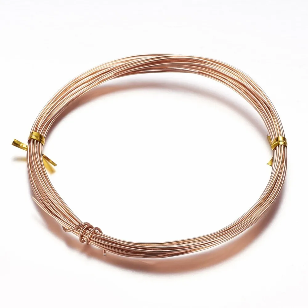 Aluminum Craft Wire, for Beading Jewelry Craft Making, Sandy Brown, 18 Gauge, 1mm, 10m/roll(32.8 Feet/roll)
Aluminum Craft Wire, for Beading Jewelry Craft Making, Sandy Brown, 18 Gauge, 1mm, 10m/roll(32.8 Feet/roll)