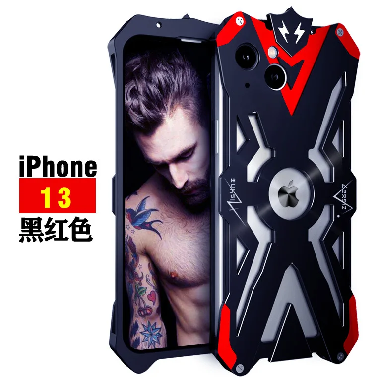 Hot Luxury New Thor Punk Aluminum Bumper Metal Shockproof Armor Defender Case For Iphone 13 Pro Max Shockproof Heavy Duty Cover 
Hot Luxury New Thor Punk Aluminum Bumper Metal Shockproof Armor Defender Case For Iphone 13 Pro Max Shockproof Heavy Duty Cover