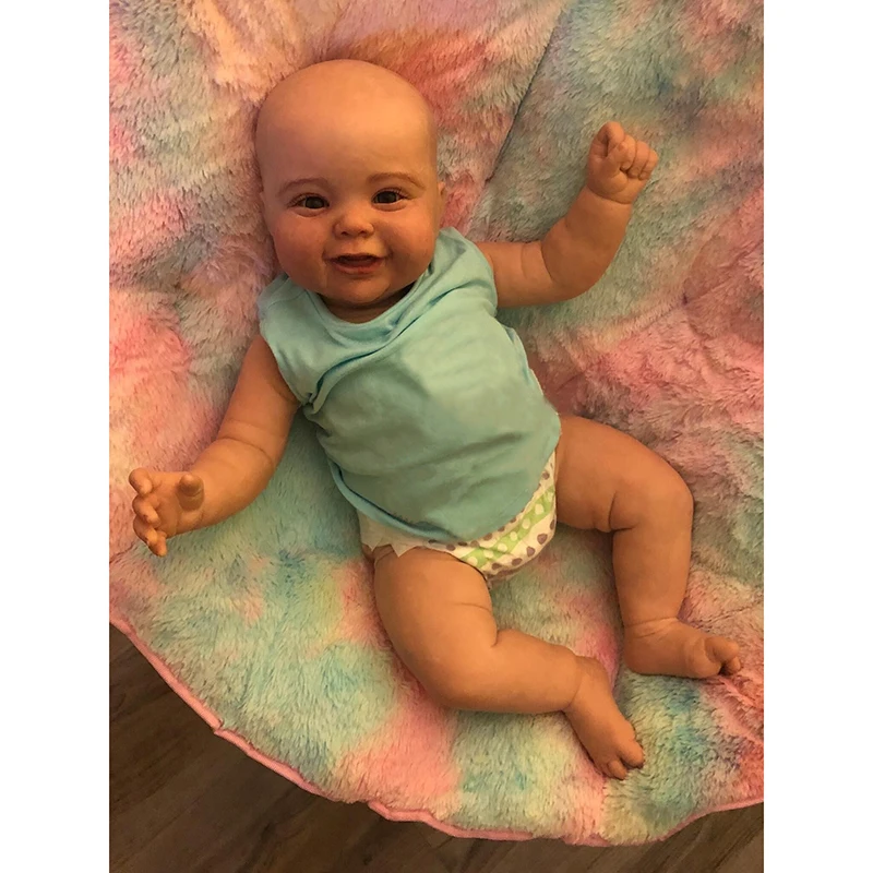 60CM Reborn Boy Reborn Doll Baby High Quality Doll with Visible Veins Collectible Art Doll Multiple Layers Painting Gift
60CM Reborn Boy Reborn Doll Baby High Quality Doll with Visible Veins Collectible Art Doll Multiple Layers Painting Gift