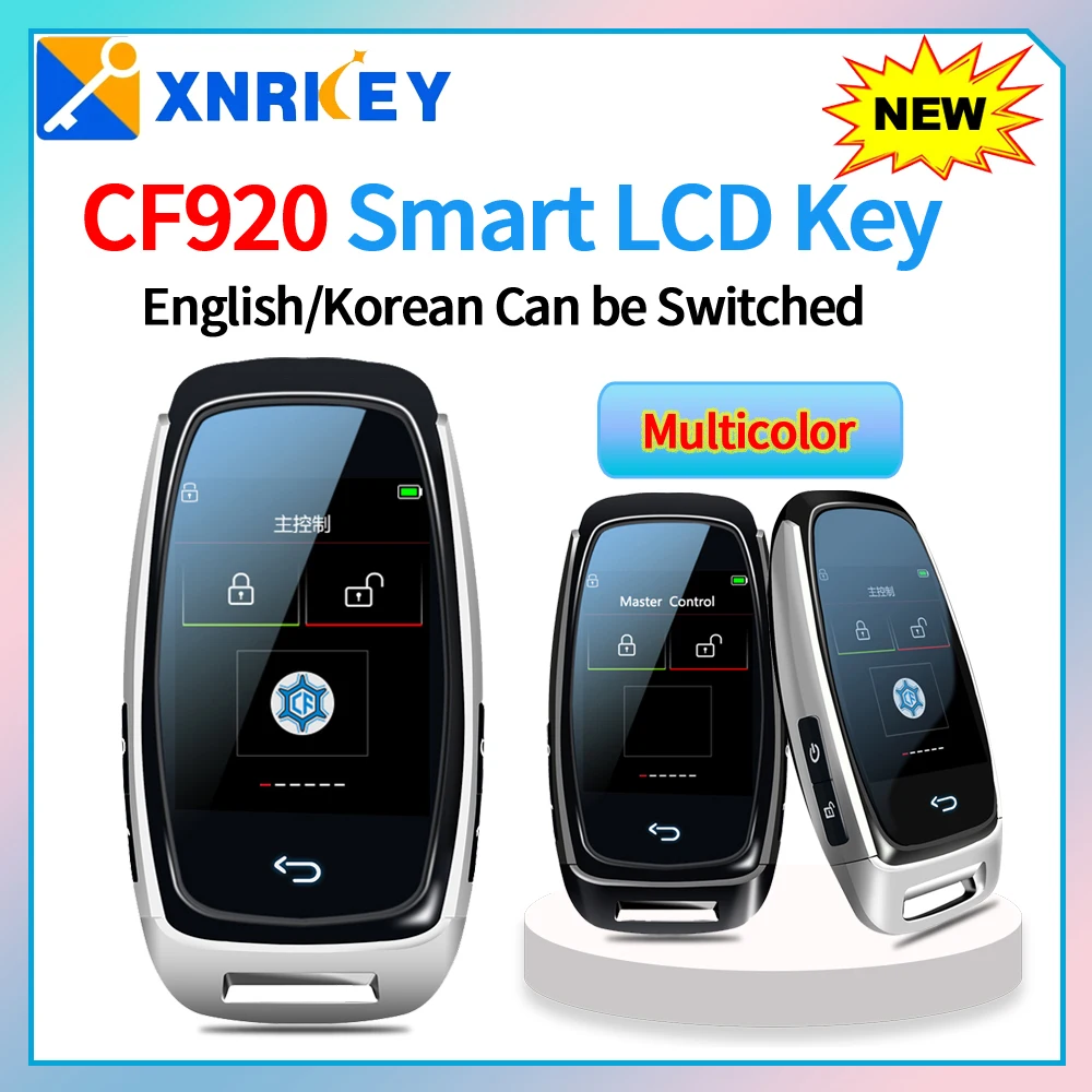 XNRKEY корейский/английский CF920 модифицированный Универсальный умный ЖК-ключ удобный доступ автоблокировка без ключа для Audi/Ford/Mazda/Toyota
XNRKEY корейский/английский CF920 модифицированный Универсальный умный ЖК-ключ удобный доступ автоблокировка без ключа для Audi/Ford/Mazda/Toyota