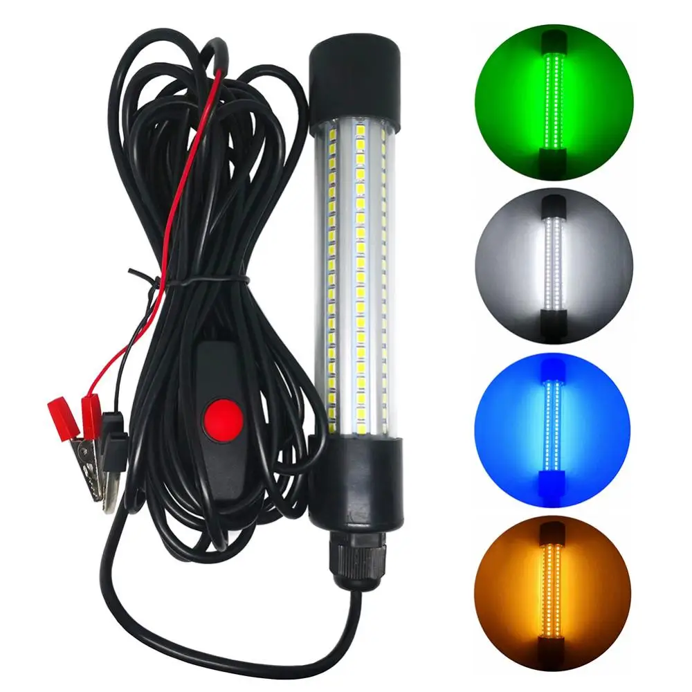 12-24V 13W LED Submersible Freshwater Saltwater Underwater Fishing Light Lamp Deep Sea Bottom Lure Lights Multicolor Fish Tools
12-24V 13W LED Submersible Freshwater Saltwater Underwater Fishing Light Lamp Deep Sea Bottom Lure Lights Multicolor Fish Tools