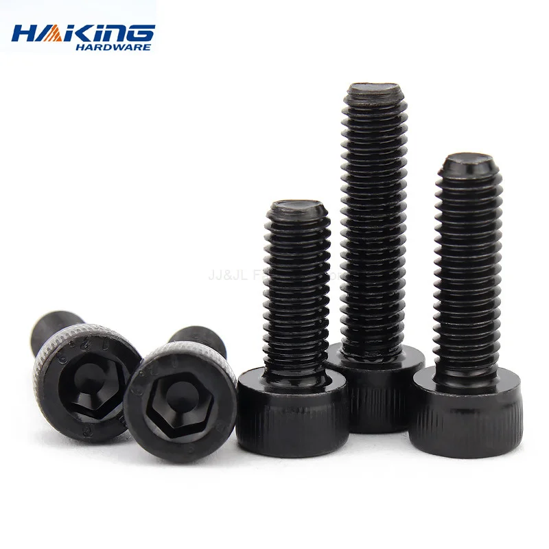 10pcs M2.5 M3 M4 M5 M6 M8 Grade 12.9 Black Hexagon Hex Socket Allen Head Cap Screw Din912 Allen Bolt Screw L=5-50mm
10pcs M2.5 M3 M4 M5 M6 M8 Grade 12.9 Black Hexagon Hex Socket Allen Head Cap Screw Din912 Allen Bolt Screw L=5-50mm