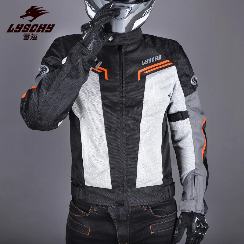LYSCHY Motorcycle Jacket Suits Summer Mesh Riding Clothing Night Reflective Comfortable Motorcycle Jacket Motocross Equipment
LYSCHY Motorcycle Jacket Suits Summer Mesh Riding Clothing Night Reflective Comfortable Motorcycle Jacket Motocross Equipment