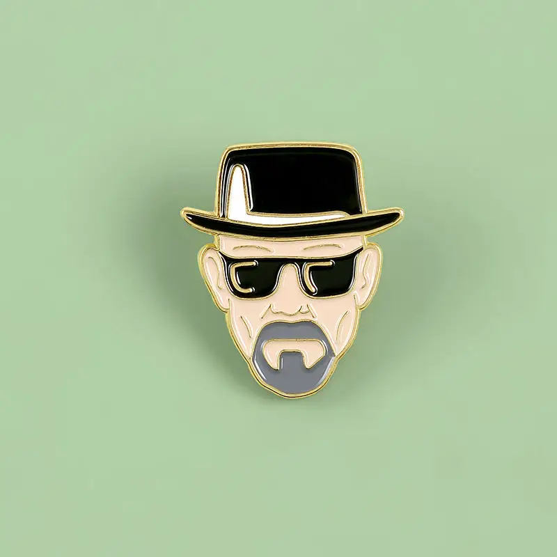 Heisenberg Brooch Pin Insignia Chest Badges Decor Clothing Lightweight Jewelry Accessories
Heisenberg Brooch Pin Insignia Chest Badges Decor Clothing Lightweight Jewelry Accessories