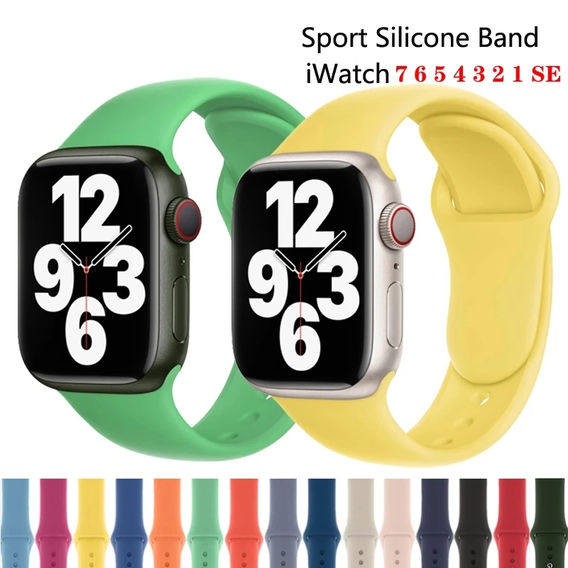 Ремешок силиконовый для Apple Watch, браслет для Iwatch Series 6 Se 5 4 3 44 мм 40 мм 38 мм 42 мм
Ремешок силиконовый для Apple Watch, браслет для Iwatch Series 6 Se 5 4 3 44 мм 40 мм 38 мм 42 мм