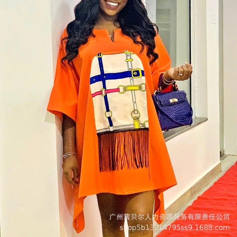 Mandylandy Women Elegant Summer Loose Dress Fashion Female Y2K Short Sleeve O Neck Vacation Dress Streetwear
Mandylandy Women Elegant Summer Loose Dress Fashion Female Y2K Short Sleeve O Neck Vacation Dress Streetwear