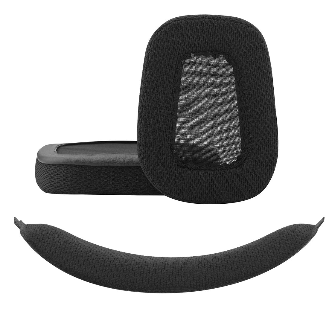 Geekria Mesh Fabric Replacement Ear Pads + Headband Compatible with Logitech G633, G635, G933, G935 Headphones
Geekria Mesh Fabric Replacement Ear Pads + Headband Compatible with Logitech G633, G635, G933, G935 Headphones